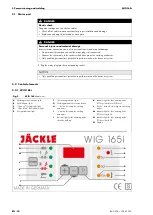 Предварительный просмотр 26 страницы JESS WELDING WIG 165i Operating Instructions Manual