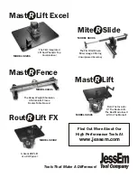 Предварительный просмотр 8 страницы JessEm Tool Mite-R-Slide 06001 User Manual