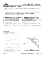 Предварительный просмотр 5 страницы JessEm 07151 Operator'S Manual