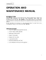 Preview for 2 page of Jet Central Rabbit KS 100 SE Series Operation And Maintenance Manual