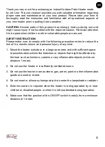 Preview for 9 page of Jet-Line CALEA Manual Instruction