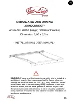 Preview for 27 page of Jet-Line SUNCONNECT Installation & User Manual