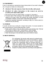 Preview for 35 page of Jet-Line SUNRAY Installation & User Manual