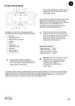 Preview for 11 page of Jet-Line VILLA ROMA Instruction Manual