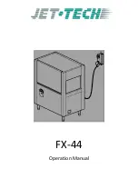 Preview for 1 page of Jet-tech systems FX-44 Operation Manual