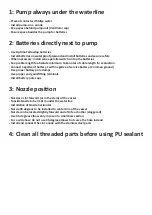 Preview for 6 page of Jet Thruster D-010-07 Quick Start Manual