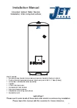 Jet 120i Installation & Servicing Instructions Manual предпросмотр