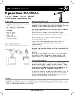 Jet 409008 Operation Manuals preview