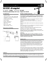 Предварительный просмотр 3 страницы Jet 409008 Operation Manuals