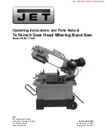 Jet 413452 Operating Instructions And Parts Manual preview