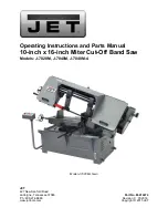 Preview for 1 page of Jet 414474 Operating Instructions And Parts Manual