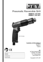 Preview for 1 page of Jet 505610 Operations & Parts Manual