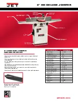 Предварительный просмотр 2 страницы Jet 6" HH Specifications