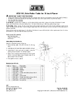 Jet 722151 Quick Start Manual предпросмотр