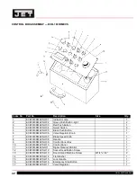 Preview for 42 page of Jet 891170 Operating Instructions And Parts Manual