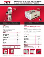 Предварительный просмотр 2 страницы Jet AFS-400 Specifications