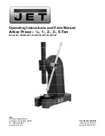 Jet AP0-M Operating Instructions And Parts Manual preview