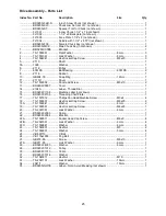 Предварительный просмотр 25 страницы Jet BD-920W Operating Instructions And Parts Manual