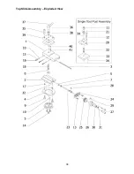 Предварительный просмотр 38 страницы Jet BD-920W Operating Instructions And Parts Manual