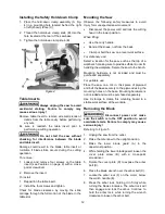 Предварительный просмотр 12 страницы Jet Bench JMS-10CMS Operating Instructions And Parts Manual