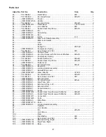 Предварительный просмотр 27 страницы Jet Bench JMS-10CMS Operating Instructions And Parts Manual