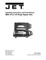 Jet BRK-10T Operating And Parts Manual preview