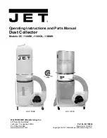 Jet DC-1100BK Operating Instructions And Parts Manual preview