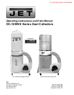 Jet DC-1200VX Series Original Instructions Manual preview