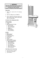 Preview for 7 page of Jet DC-650C Owner'S Manual