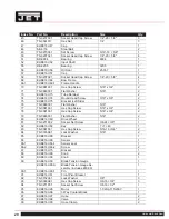 Preview for 20 page of Jet EHB-1018V Operating Instructions And Parts Manual