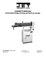 Jet EHVS-80CS Owner'S Manual preview