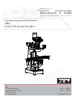 Preview for 1 page of Jet ETM-949 Operating Instructions Manual