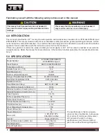 Preview for 6 page of Jet ETM-949 Operating Instructions Manual