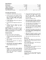 Preview for 5 page of Jet FS-1636H Operating Instructions And Parts Manual