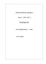 Предварительный просмотр 27 страницы Jet GHD-35PFV Operating Instructions Manual