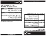 Preview for 2 page of Jet H3650 Operator'S Manual