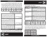 Preview for 3 page of Jet H3650 Operator'S Manual