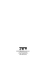 Preview for 32 page of Jet HBS-916W Operating Instructions And Parts Manual