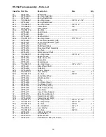 Предварительный просмотр 19 страницы Jet HP-15A Parts List