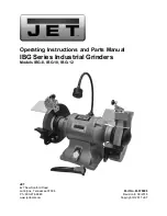 Jet IBG-8 Operating Instructions And Parts Manual preview