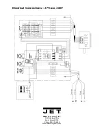 Предварительный просмотр 24 страницы Jet J-2210 Operating Instructions And Parts Manual