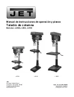 Предварительный просмотр 29 страницы Jet J-2500 Operating Instructions And Parts Manual