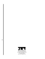 Предварительный просмотр 32 страницы Jet J-7040 Operating Instructions And Parts Manual