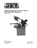 Jet J-9225 Operating Instructions And Parts Manua preview