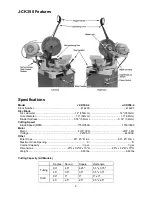 Preview for 6 page of Jet J-CK350-2 Operating Manual