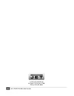 Preview for 20 page of Jet JAT-750 Operations & Parts Manual