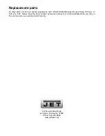 Preview for 12 page of Jet JAT-820 Operations & Parts Manual