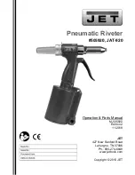 Jet JAT-920 505920 Operation And Parts Manual preview