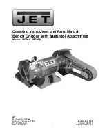 Jet JBGM-6 Operating Instructions And Parts Manual preview