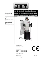 Preview for 1 page of Jet JCDC-1.5 Operating Instructions Manual